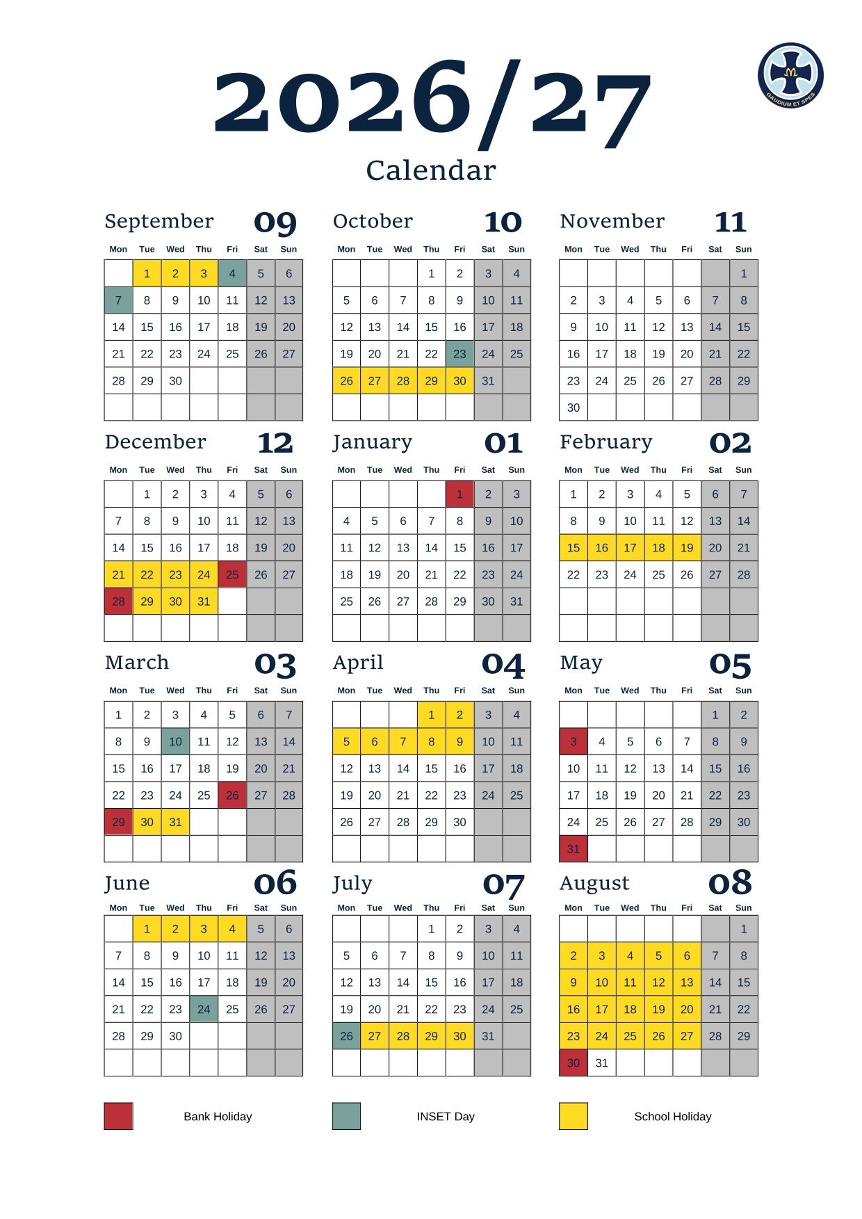 2026 27 calendar 1