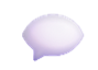 A speech bubble